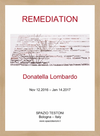 Donatella Lombardo – Remediation